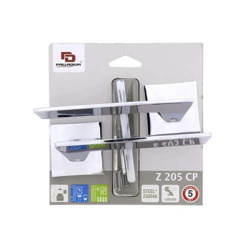 Дверная ручка PALLADIUM Z-205 CP хром