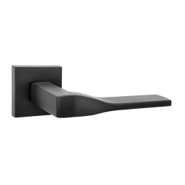 Дверная ручка RENZ "Турин" 324-03 серия SLIM, черный
