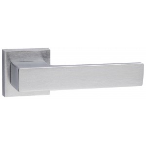 Fimet ELLE 132C/201 дверная ручка на квадратной розетке, цвет матовый хром F05