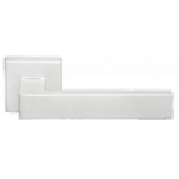 Дверная ручка MORELLI Luxury HORIZONT-SQ (7 мм) BIA белый