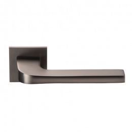 Дверная ручка ARCHIE VERGE BEND ASH SILVER пепельно-серебристый