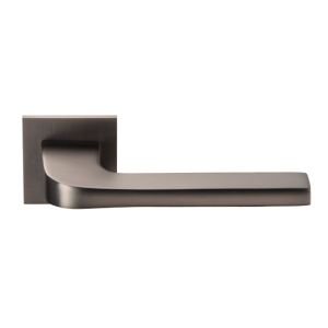 Дверная ручка ARCHIE VERGE BEND ASH SILVER пепельно-серебристый