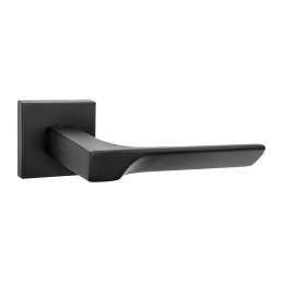 Дверная ручка RENZ "Румо" 325-03 серия SLIM, черный
