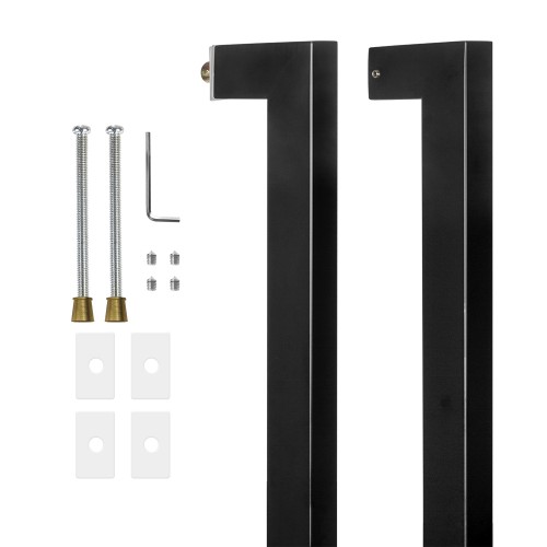 Ручка-скоба Fuaro (Фуаро) PULL.PH38/600.26 INOX 304 (PH-26-38/600-INOX) BLACK
