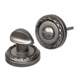 Фиксатор поворотный Extreza WC-R02 старинное серебро мат. + черный F64