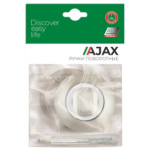 Ручка Ajax (Аякс) поворотная BK6.R.JR54 (BK6 JR) ABG-6 зелёная бронза