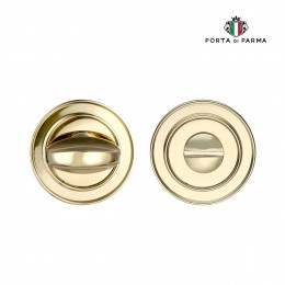 WC фиксатор поворотный Porta Di Parma, Классика, WC.033 WC.033.06, PVD Полированное золото