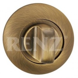 Завертка к ручкам RENZ BK 08 BIG MAB матовая античная бронза