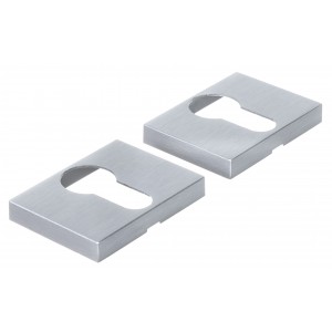 Накладка под цилиндр Extreza CYL-R14-F05 (40x50) матовый хром