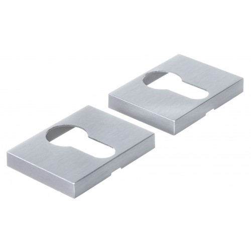 Накладка под цилиндр Extreza CYL-R14-F05 (40x50) матовый хром