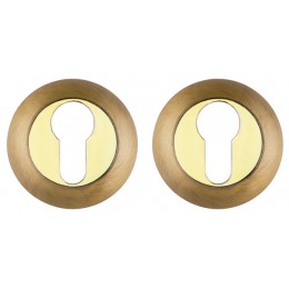 Накладка Fuaro (Фуаро) под цилиндр ET.R.RM54 (ET RM) AB/GP-7 бронза/золото