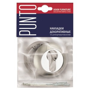 Накладка Punto (Пунто) под цилиндр ET.R.TL54 (ET TL) CFB-18 кофе глянец