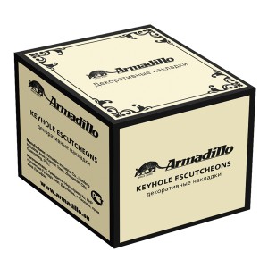 Накладка Armadillo (Армадилло) под цилиндр ET.R.CL55 (ET/CL) ABL-18 темная медь