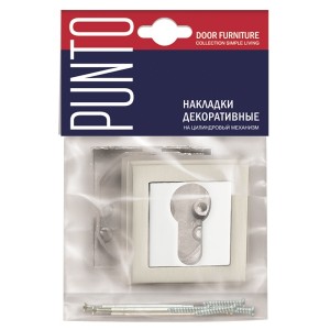 Накладка Punto (Пунто) под цилиндр ET.K.QL52 (ET QL) BL-24 черный