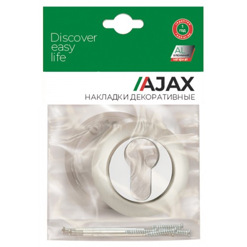 Накладка Ajax (Аякс) под цилиндр ET.R.JR54 (ET JR) BL-24 черный