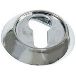 Накладка круглая под евроцилиндр SILLUR CL P.CHROME хром