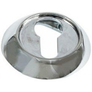 Накладка круглая под евроцилиндр SILLUR CL P.CHROME хром