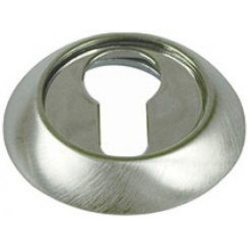 Накладка круглая под евроцилиндр SILLUR CL S.CHROME матовый хром
