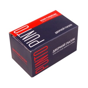 Глазок Punto (Пунто) дверной, оптика пластик DV-3/90-50/P (DVP3/NEW) CP хром