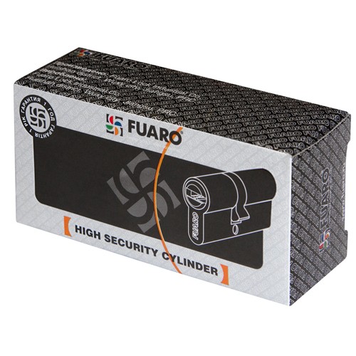 Цилиндровый Fuaro (Фуаро) механизм (100 CA/105) 1000CAKey105(30+10+65) CP хром 3Key