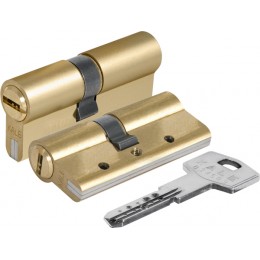 Цилиндровый Kale kilit (Кале килит) механизм 164 DBN-E/70 (30+10+30) mm латунь 5 кл.