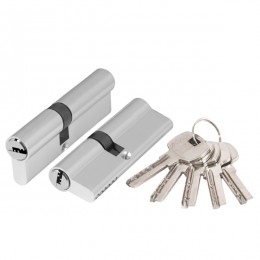 Цилиндровый Ajax (Аякс) механизм (AX200/70) AX2000Key70 (30+10+30) CP хром