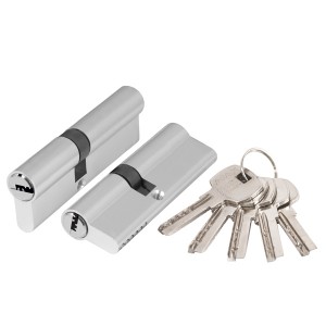 Цилиндровый Ajax (Аякс) механизм (AX200/80) AX2000Key80 (30+10+40) CP хром