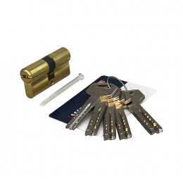 Механизм цилиндровый ABUS D12R410 ключ/ключ MS латунь (5 ключей)