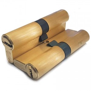 Цилиндровый механизм Vantage P100 (40x60) SB матовое золото