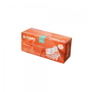 Цилиндровый Fuaro (Фуаро) механизм (R602/100) R6002Knob100(45+10+45) CP хром 5Key с вертушкой