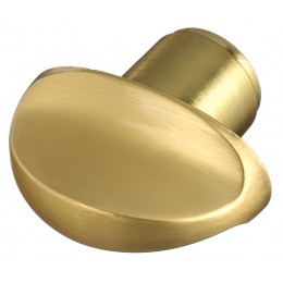 Вертушка для цилиндра Extreza KNOB-1 матовая латунь F02