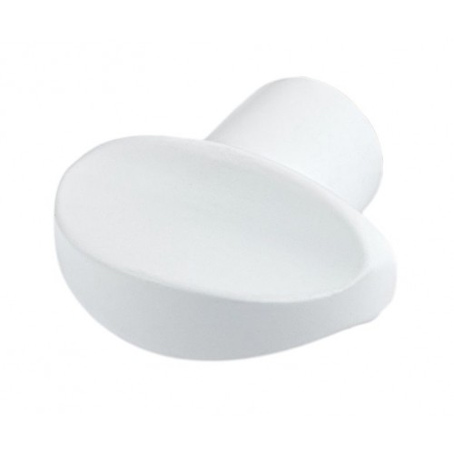 Вертушка для цилиндра Extreza KNOB-1 белый матовый F26