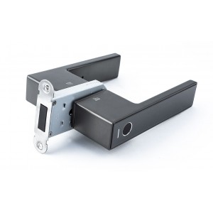 Умный замок с ручками Gimmel F11 DM60 TTLock для межкомнатных дверей серый