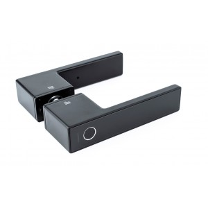 Умный замок с ручками Gimmel F11 DM60 TTLock для межкомнатных дверей черный