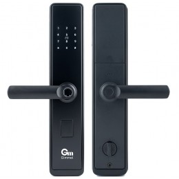 Умный замок с ручками Gimmel F20 DM70 TTLock черный матовый