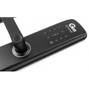 Умный замок с ручками Gimmel F21 DM60 TTLock черный матовый