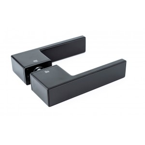 Дверная ручка механическая Gimmel H11 DM60 черный матовый