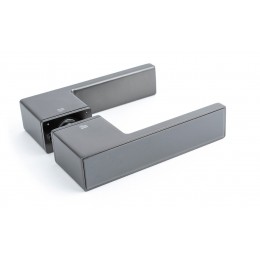 Дверная ручка механическая Gimmel H11 DM60 серый матовый