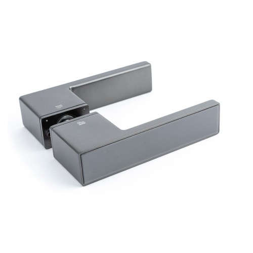 Дверная ручка механическая Gimmel H11 DM60 серый матовый