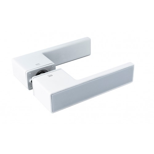 Дверная ручка механическая Gimmel H11 DM60 белый матовый