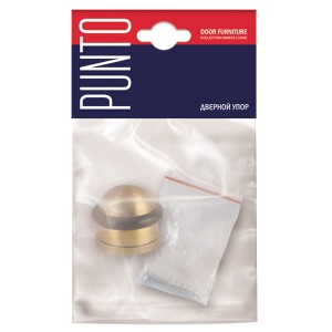 Упор Punto (Пунто) дверной напольный DFIX/F26 (DS PF-26) ABG-6 бронза