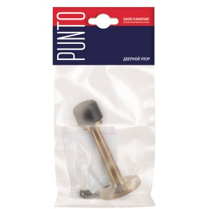 Упор Punto (Пунто) дверной настенный DFIX/W80 (DS PW-80) ABG-6 бронза