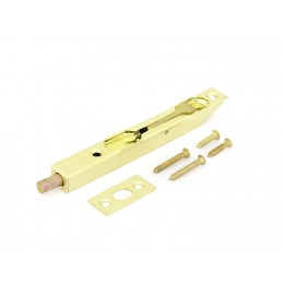 Упор торцевой/ригель дверной PALLADIUM 5-1/2" SB мат.латунь
