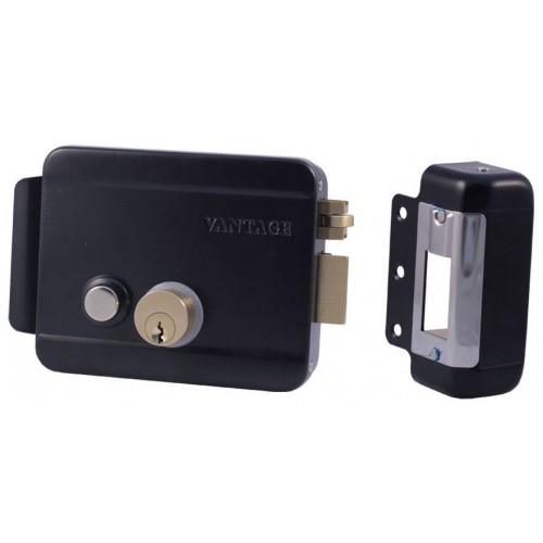 Замок электромеханический Vantage VE042 BLL черный