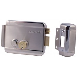Замок электромеханический Vantage VE042 SNL матовый никель