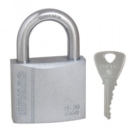 Замок Fuaro (Фуаро) навесной PL-PROTEC-3063 3key (PL-3063) англ. /блистер