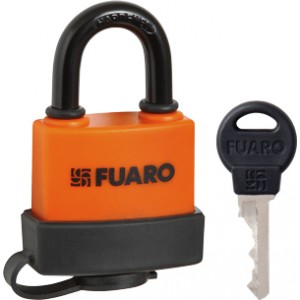 Замок Fuaro (Фуаро) навесной PL-WEATHER-3640 3key (PL-3640) англ. /блистер