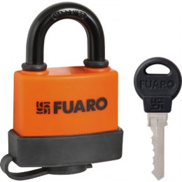 Замок Fuaro (Фуаро) навесной PL-WEATHER-3650 3key (PL-3650) англ. /блистер
