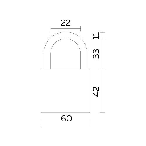 Замок Fuaro (Фуаро) навесной PL-WEATHER-1560 Nickel 4 fin key ( PL-15-60) диск. /блистер