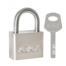 Замок Ajax (Аякс) навесной PD-3040 (PD-30-40) 3 fin key /блистер